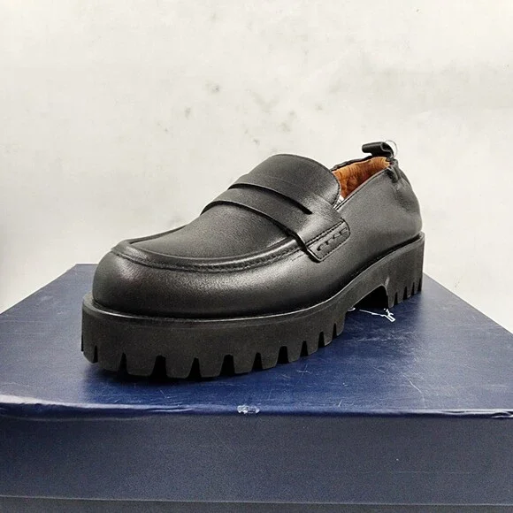 Andre Assous Black Loafers - Picture 15 of 15